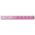 Breast Cancer Awareness Keyboard Calendar (1 1/8"x11 1/2")